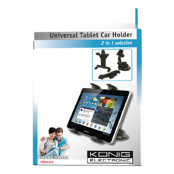 CSTCH100 Universeel tablethouder autoraam en hoofdsteun zwart Verpakking foto